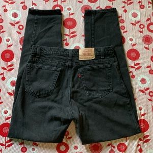 Black Levi's 550s TALL (36) inseam!